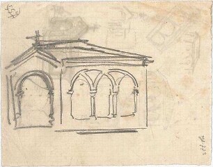 Hildebrand, Adolf von; Berlin - Charlottenburg, Lützow - Friedhof; Grabdenkmal der Familien Siemens - Perspektive