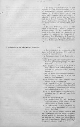 5. Geschäftskreis der rechtskundigen Mitglieder.