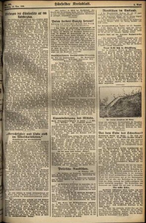 Zweite Ausgabe vom Dienstag, den 13. November 1928.