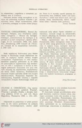 52: [Rezension von: Tadeusz Chrzanowski, Routes dubaroque. Pologne]