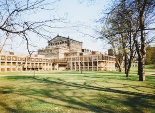 Dresden-Altstadt, Anbau der Semperoper : Dresden-Altstadt. Anbau der Semperoper mit Theaterwerkstätten und Magazinen
