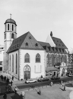 Kath. Liebfrauenkirche (Kirche, kath.); Frankfurt, Liebfrauenkirche , Liebfrauenstraße 2, Liebfrauenstraße 4