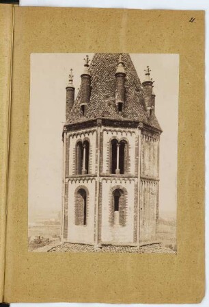 S. Andrea, Vercelli: Detail (aus: Skizzen- und Fotoalbum 4)