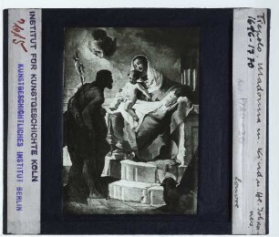 Tiepolo, Maria mit Kind und Johannes der Täufer (Paris Louvre?)