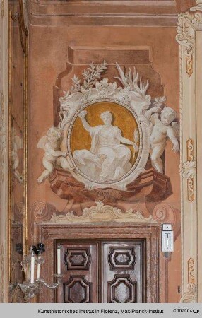 Supraporten mit allegorischen Figuren : Allegorische Figur