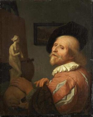Bildnis eines Künstlers im Atelier