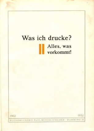 Was ich drucke? Alles, was vorkommt!