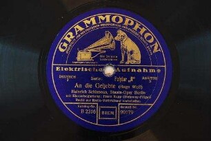 An die Geliebte / (Hugo Wolf)