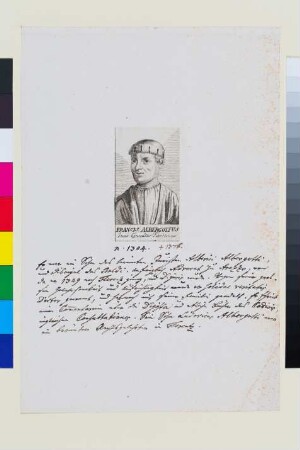 Porträt Franciscus Albergottus