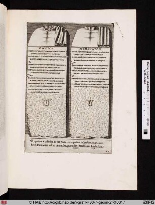 Zwei kopflose Hermen (Homer und Menandros).