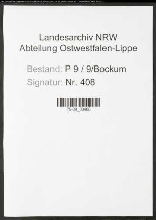 Namensverzeichnis Bockum, Todesfälle