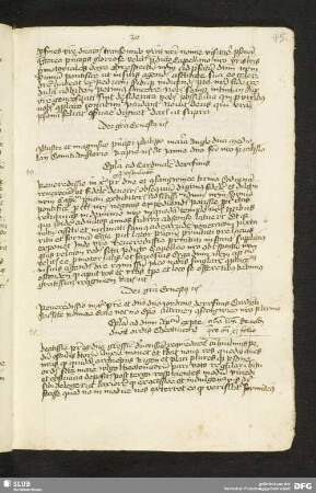 45r: Brief Herzog Ernsts an Kardinal Giordano Orsini