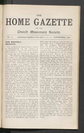 No. 21. September, 1906