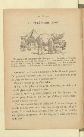 31. L'éléphant Joko
