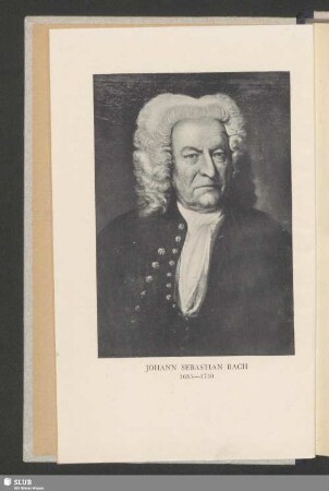 Johann Sebastian Bach 1685-1750