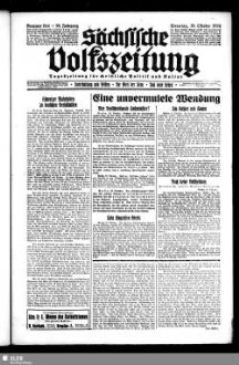 Sächsische Volkszeitung : für christliche Politik und Kultur