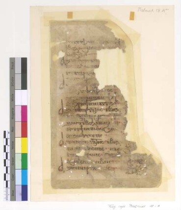 [Psalmodia] : Fragm. copt. Pischoi Psalmod. 18