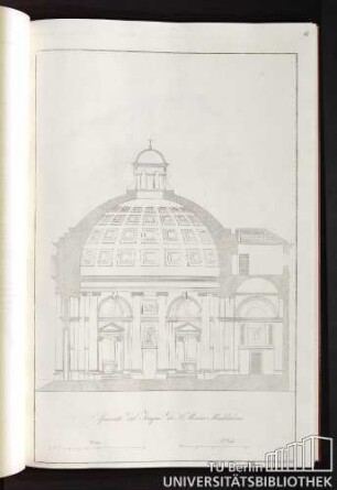 Spaccato del Tempio di S.ta Maria Maddalena