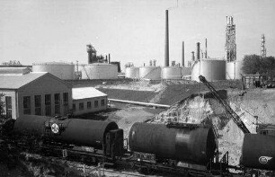 Hemmingstedt Braaken: DEA Erdölraffinerie, Gesamtblick