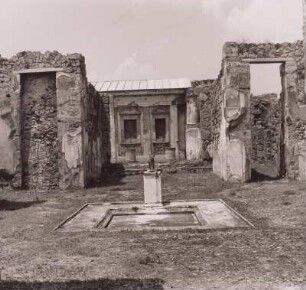 Haus des Stieres, Atrium : Pompeji, Haus des Stieres