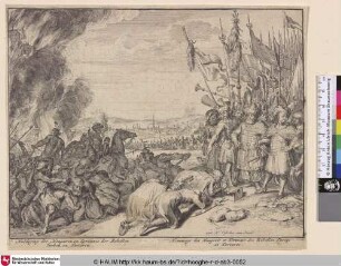 Hommage des Hungrois et Tirannie des Rebelles Turcqs et Tartares. [2 Bl. aus dem Türkenkriege]