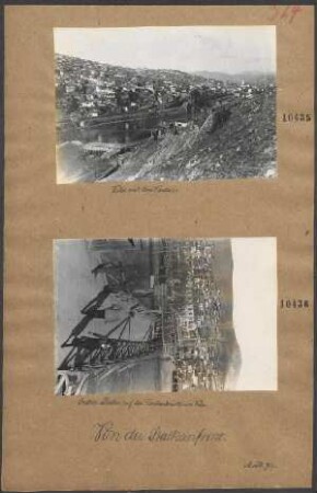 Von der Balkanfront: Veles mit dem Wardar