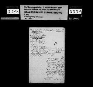 Lehensachen, OA Ellwangen