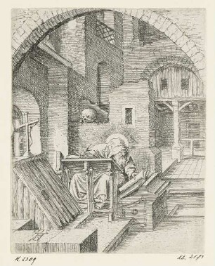 Heiliger Hieronymus im Gewölbe