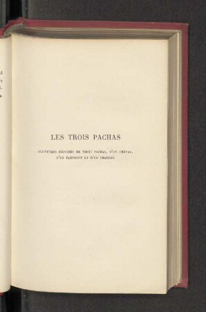 LES TROIS PACHAS
