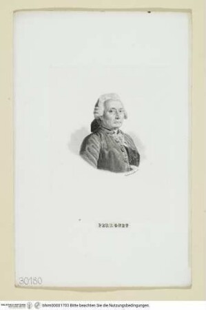 Porträt des Jean-Rodolphe Perronet