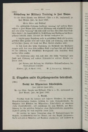 60-72, II. Erziehungswesen