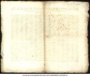 Nicolaus Christophorus Lyncker, IC. Cons. Sax. Intim. Fac. Iurid. Sen. Antec. Primar. Et H.T. Decanus. L.S.P.D. : Quod in variis Dissert. d. Usufr. c.XX. Marc. Aurel. Galvanus magno conatu egit ... Honorum Candidatus Dn. Johannes Leonhardus Radefeld ... ; P.P. Ienae d. 30. Martii A.O.R. MDCXC.