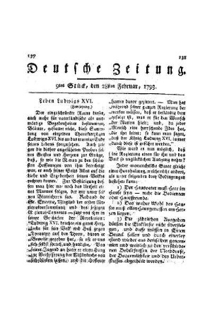 Leben Ludwigs XVI. : (Fortsetzung)