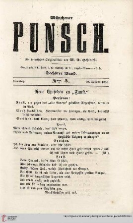 Nro. 5 (30. Januar 1853)