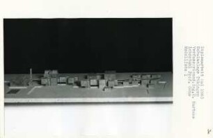 Schulanlage, Tübingen (Diplomarbeit bei Karl Wilhelm Ochs): Modellfoto