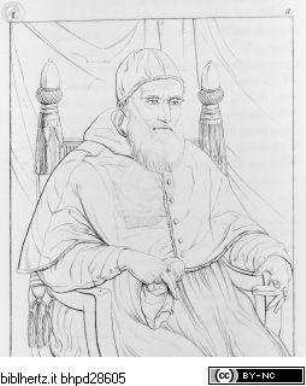 Reale Galleria di Firenze illustrata. 1. Quadri di Storia, Band 1., Papst Julius II. (Taf. 3)