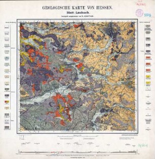 [5419] Laubach, Geologische Karte von Hessen