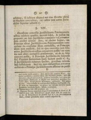 25-35, § XIV - XX