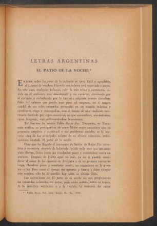 Letras argentinas