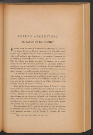 Letras argentinas