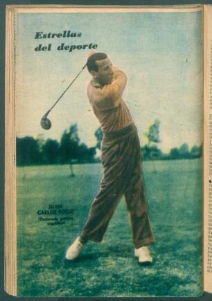 Juan Carlos Posse (destacado golfista argentino) - [Fotografía] : Estrellas del deporte