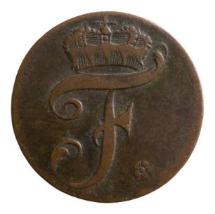 Münze, Pfennig, 1753