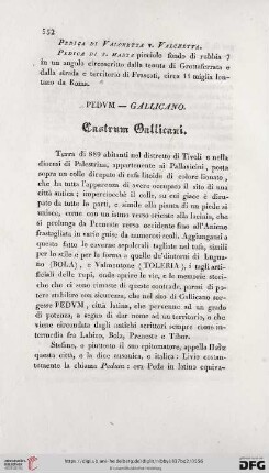 Castrum Gallicani