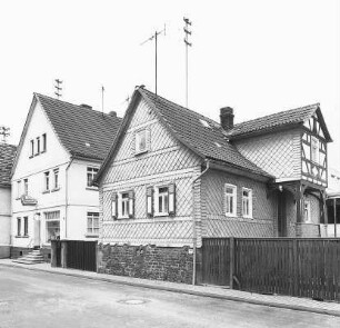 Fachwerkwohnhaus; Büdingen, Untergasse 11