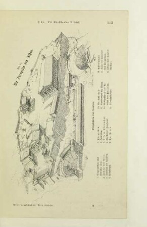 Die Akropolis von Athen