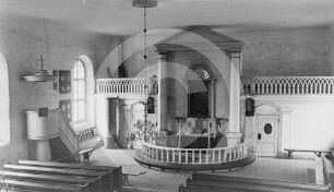 Altarraum der Kirche Wohlfahrt nach O