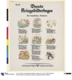 Die deutschen Stämme.