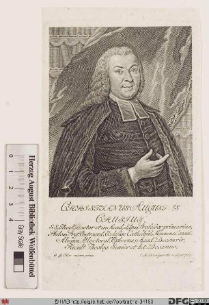 Bildnis Christian August Crusius