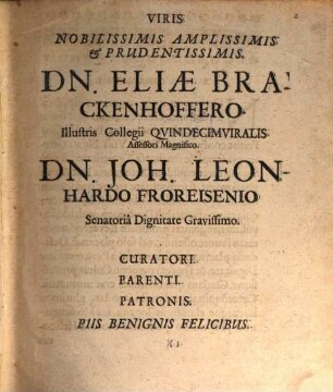 Os liberum et mors ambitiosa Helvidii Prisci, senatoris Rom.