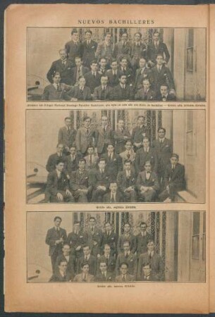 Nuevos bachilleres - [Fotografías]